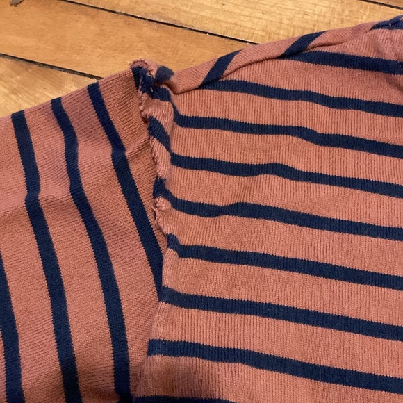 SOLD Madewell 3/4 sleeve boat neck cotton sweater - Picture 6 of 9